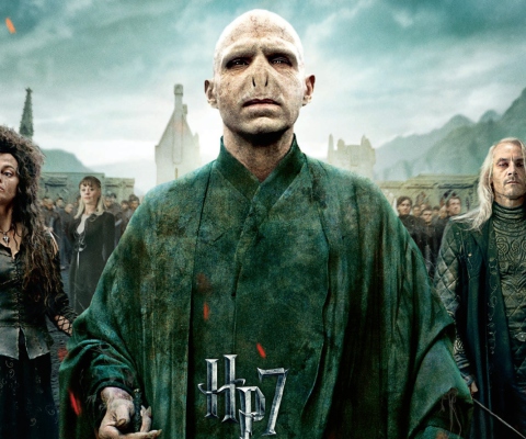 Screenshot №1 pro téma Harry Potter And The Deathly Hallows Part 2 480x400