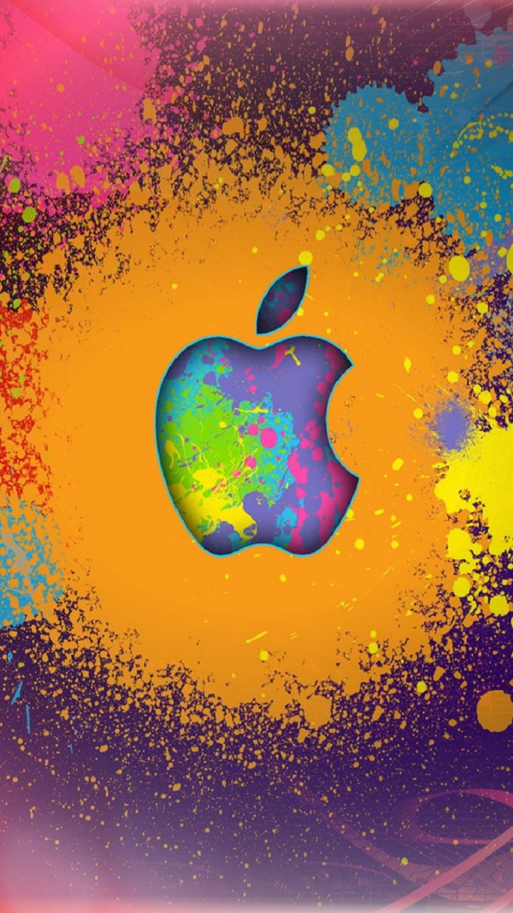 Обои Apple Logo 750x1334