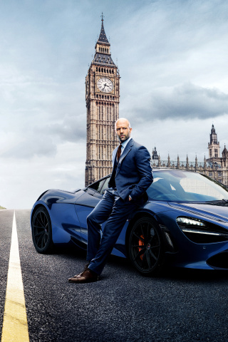 Sfondi Fast and Furious Presents Hobbs and Shaw 320x480