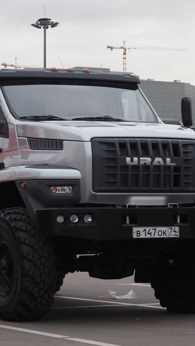 Ural Next Flatbed Truck wallpaper 640x1136