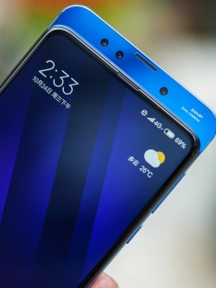 Das Xiaomi Mi Mix 3 Android with 24 Megapixel Camera Wallpaper 240x320
