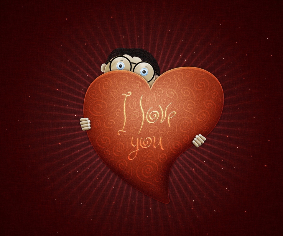 Screenshot №1 pro téma I Love You, Girl 960x800