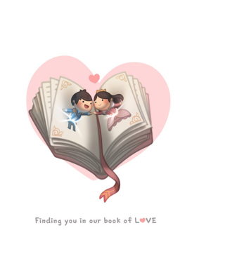 Love Is - Obrázkek zdarma pro 132x176