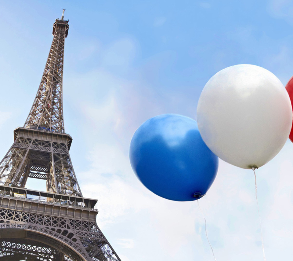 Screenshot №1 pro téma Eiffel Tower on Bastille Day 960x854