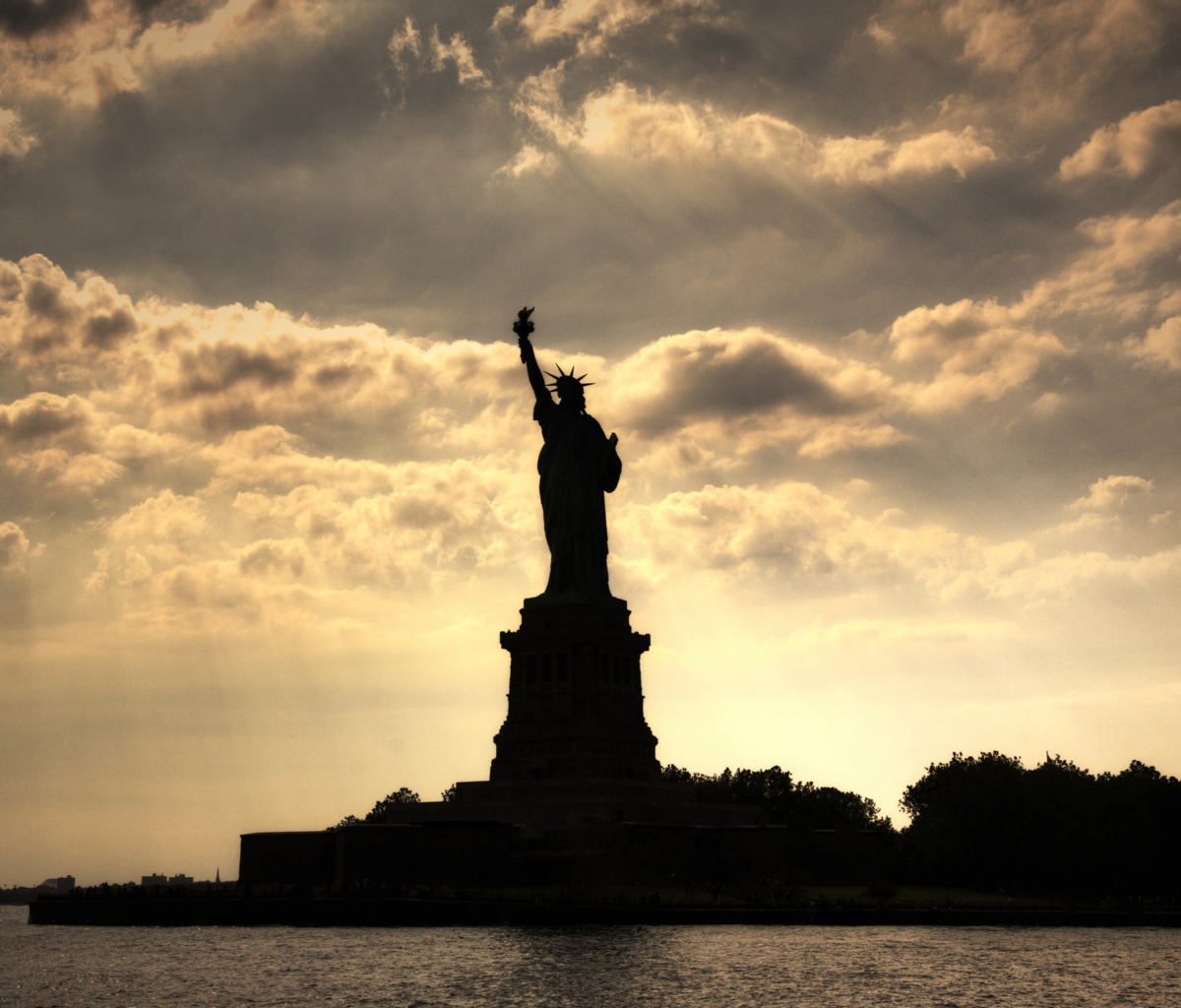 Fondo de pantalla Statue Of Liberty New York America 1200x1024