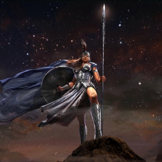 Athena Greek Mythology Goddess - Obrázkek zdarma pro iPad 2