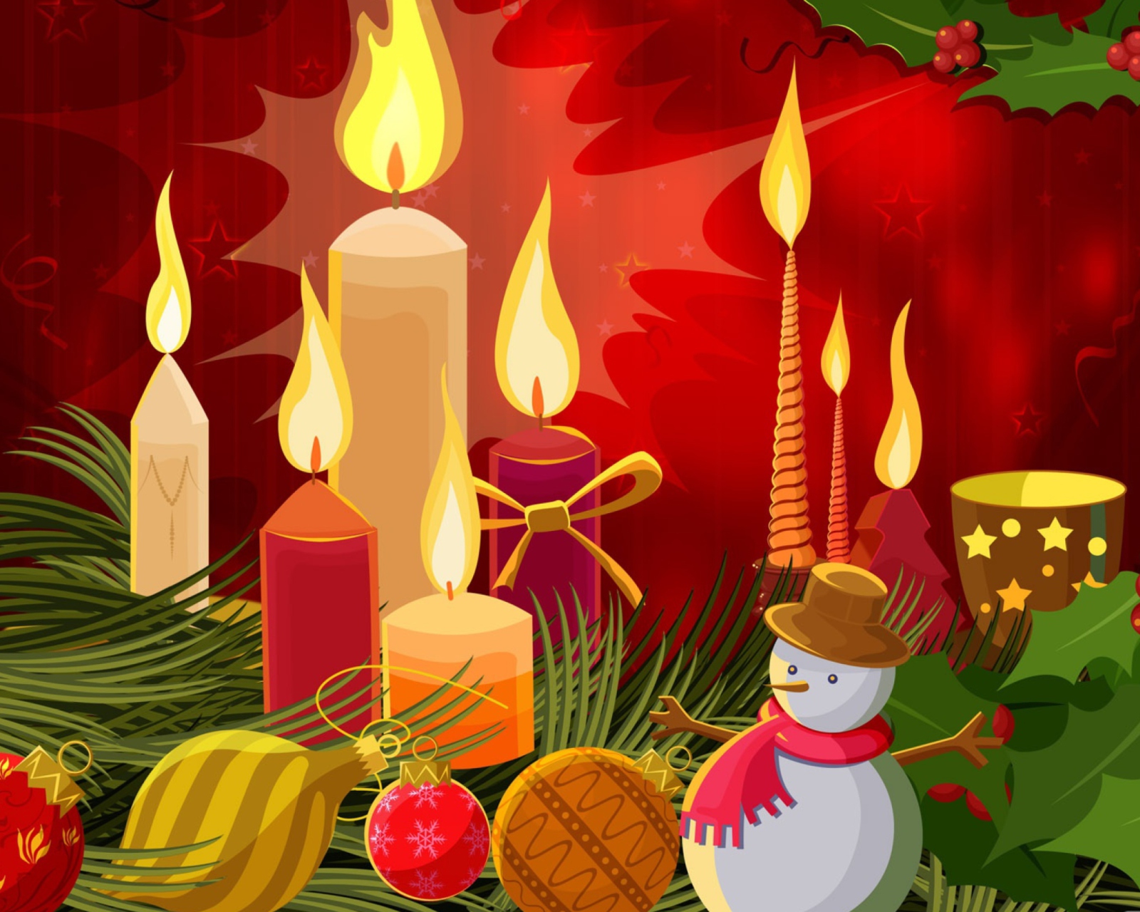 Screenshot №1 pro téma Christmas Spirit 1600x1280