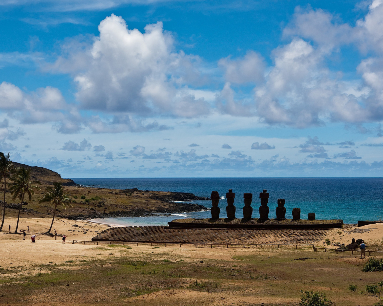Screenshot №1 pro téma Easter Island Statues 1280x1024