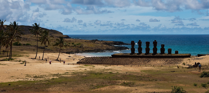 Screenshot №1 pro téma Easter Island Statues 720x320