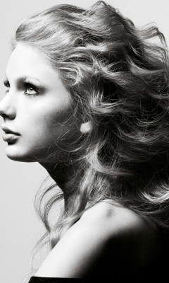 Taylor Swift Side Portrait wallpaper 240x400