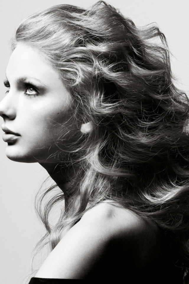 Taylor Swift Side Portrait wallpaper 640x960