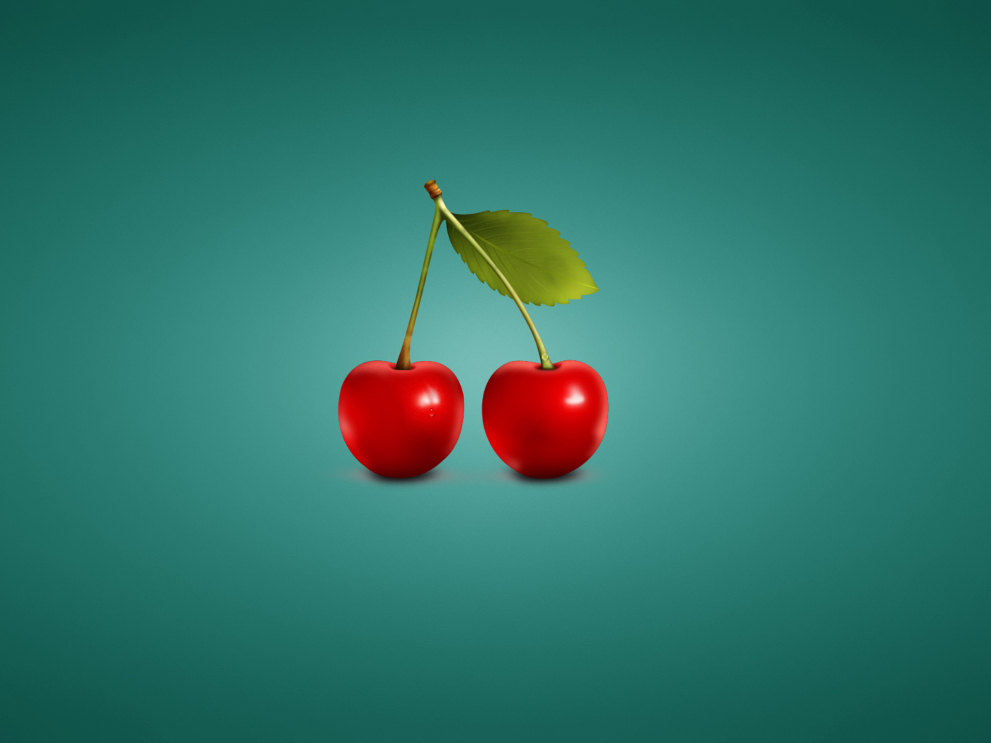 Screenshot №1 pro téma Two Red Cherries 1400x1050