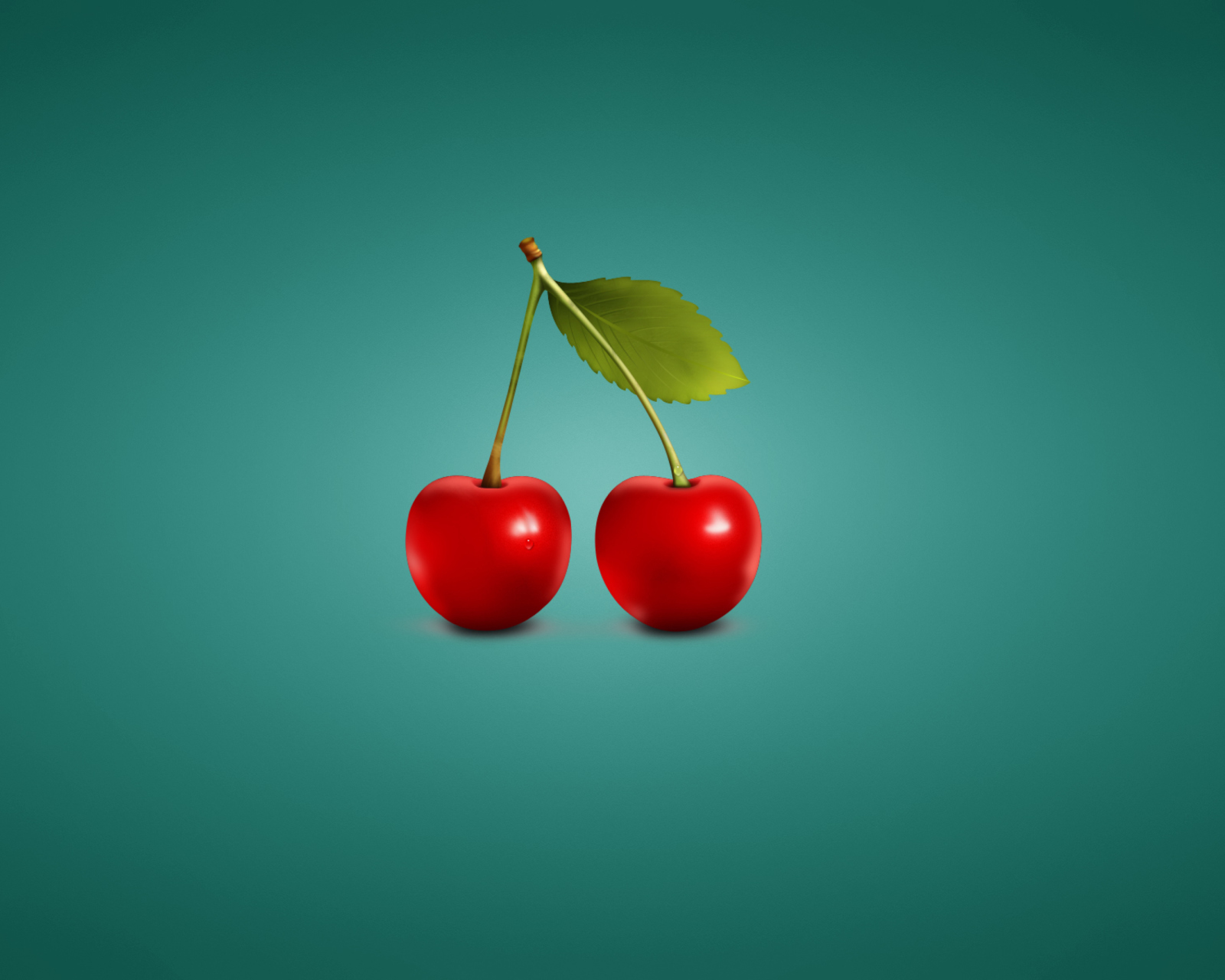 Screenshot №1 pro téma Two Red Cherries 1600x1280