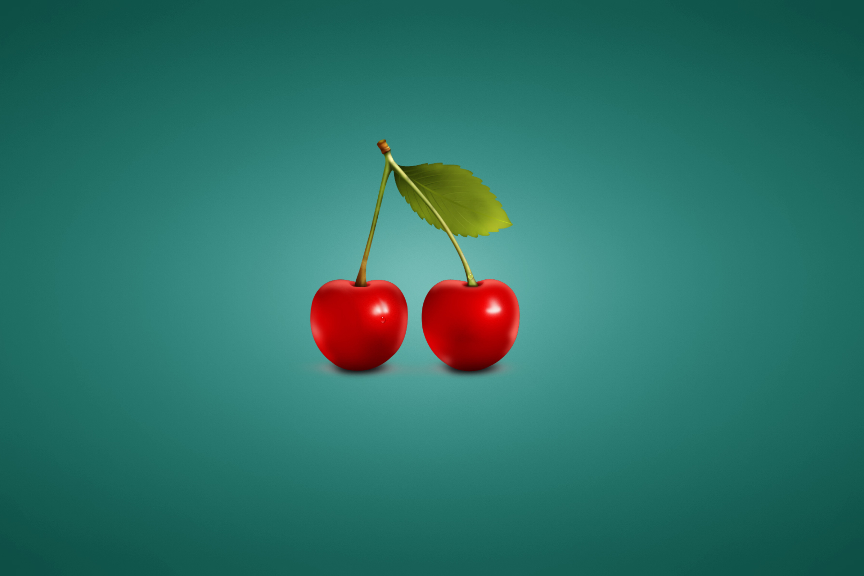 Screenshot №1 pro téma Two Red Cherries 2880x1920