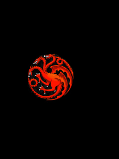Das Fire And Blood Dragon Wallpaper 240x320