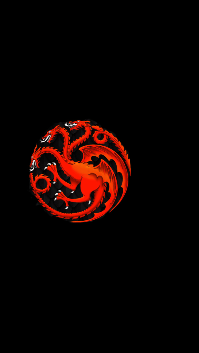 Fire And Blood Dragon wallpaper 640x1136