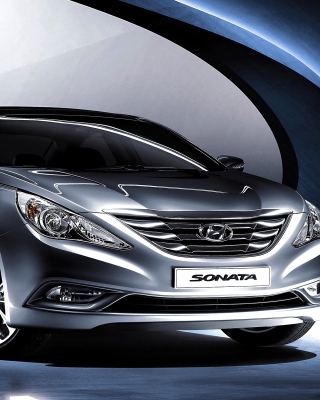Hyundai Sonata - Obrázkek zdarma pro iPhone 4