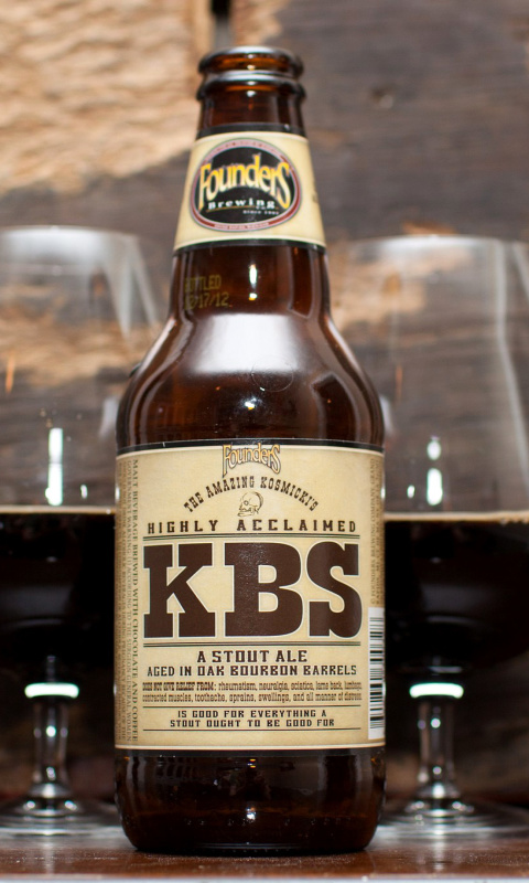 KBS Kentucky Breakfast Stout Stout Ale wallpaper 480x800