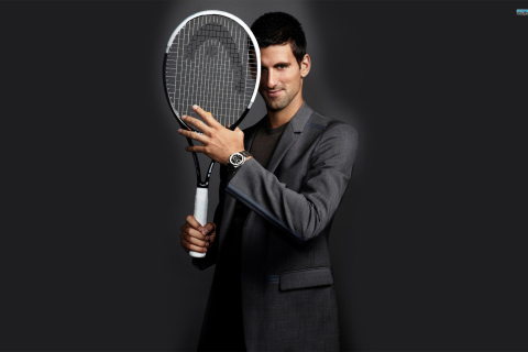 Das Novak Djokovic Wallpaper 480x320