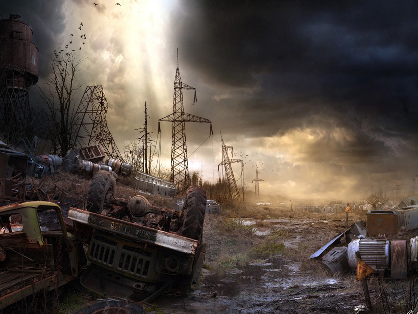 Breathtaking Post Apocalypse Artwork screenshot #1 1400x1050