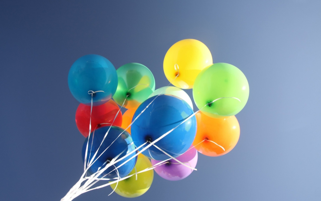 Sfondi Colorful Balloons 1280x800