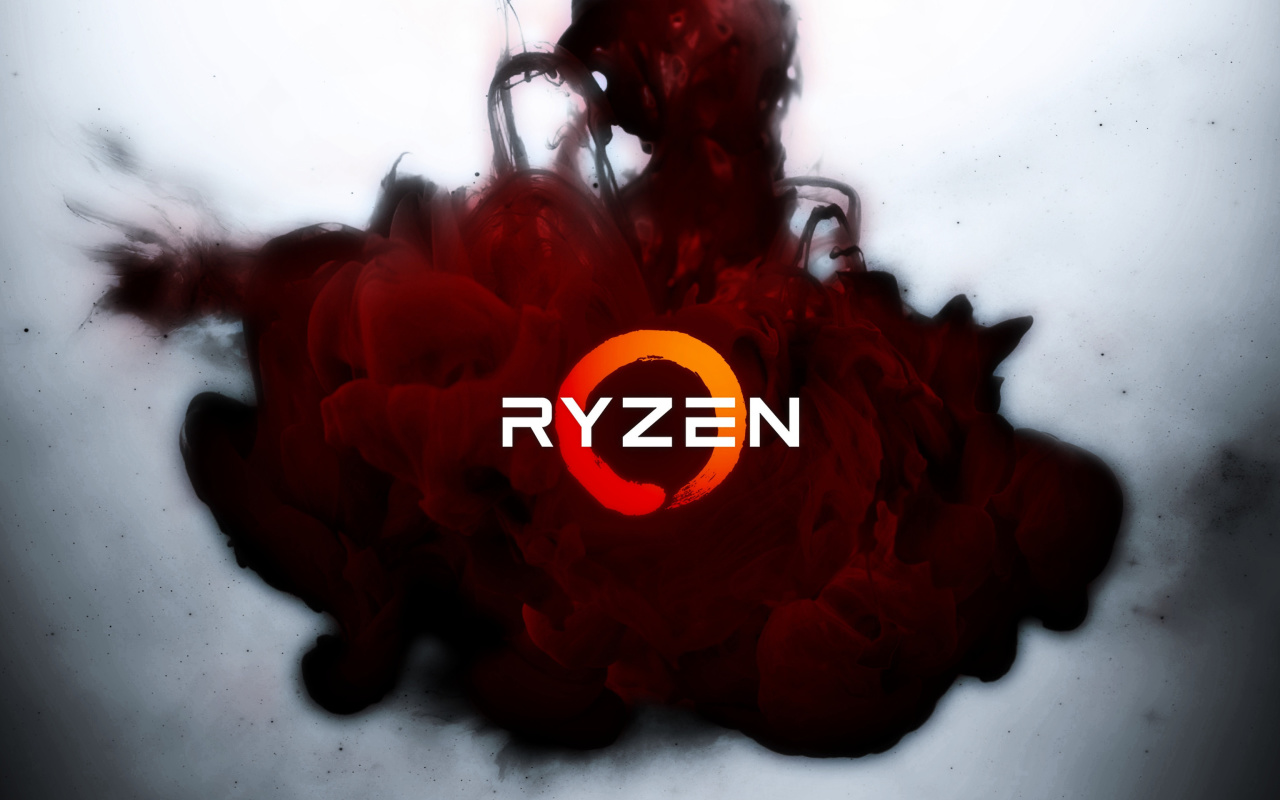 AMD Ryzen wallpaper 1280x800