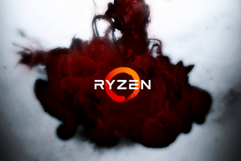 Fondo de pantalla AMD Ryzen 480x320