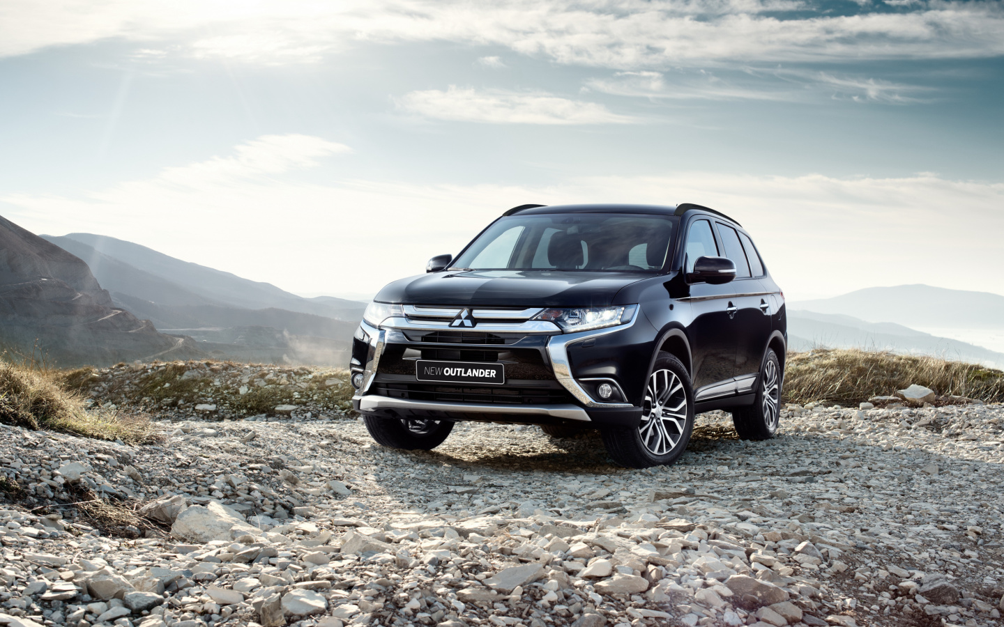 Das Mitsubishi Outlander BR spec 2015 Wallpaper 1440x900