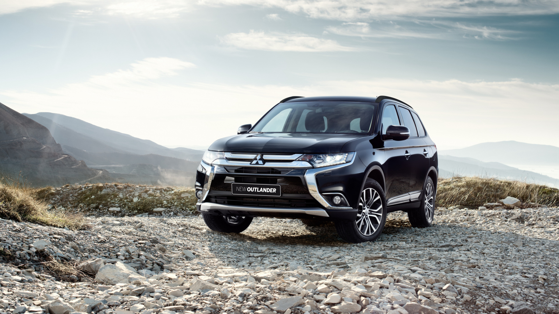 Fondo de pantalla Mitsubishi Outlander BR spec 2015 1920x1080