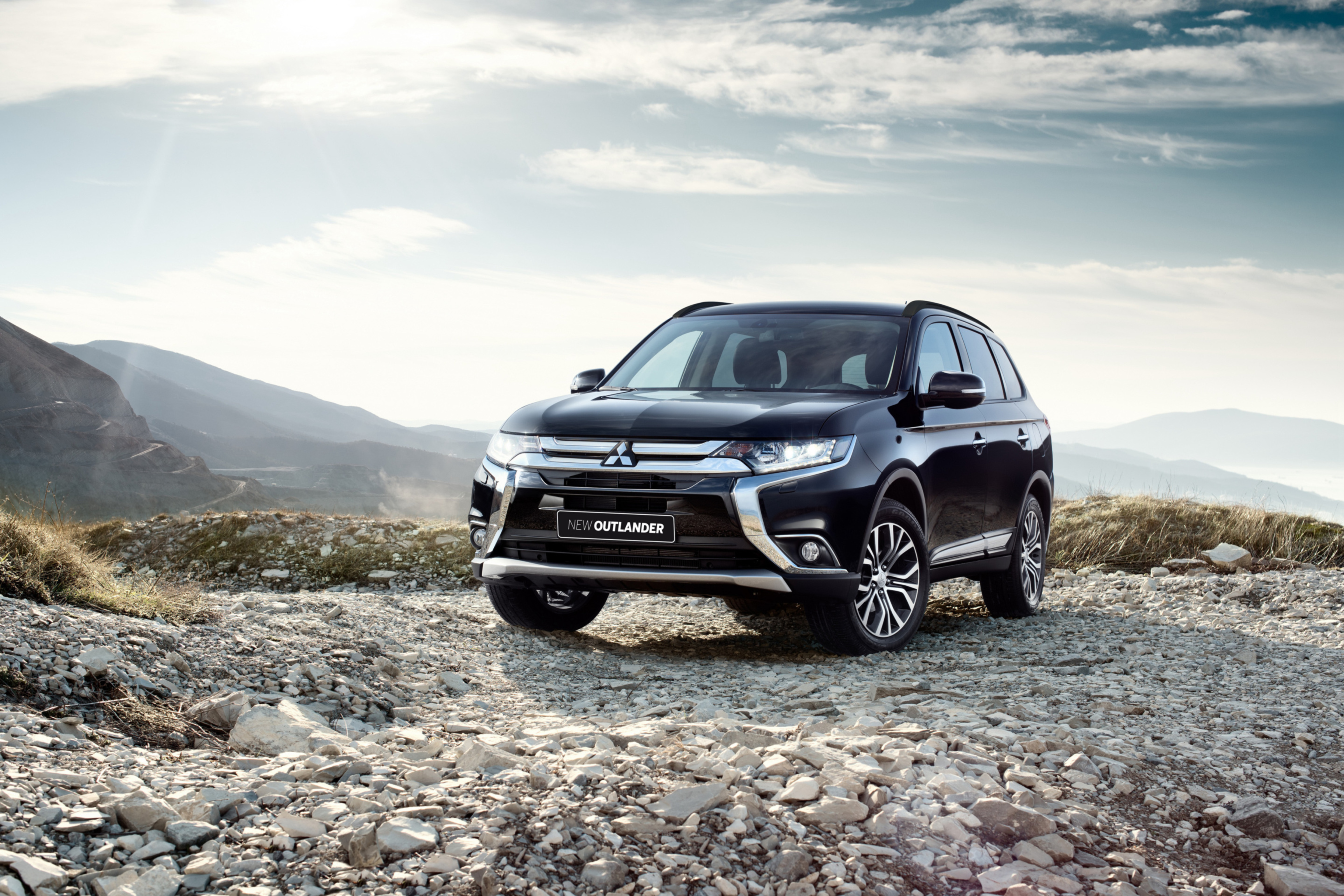 Das Mitsubishi Outlander BR spec 2015 Wallpaper 2880x1920