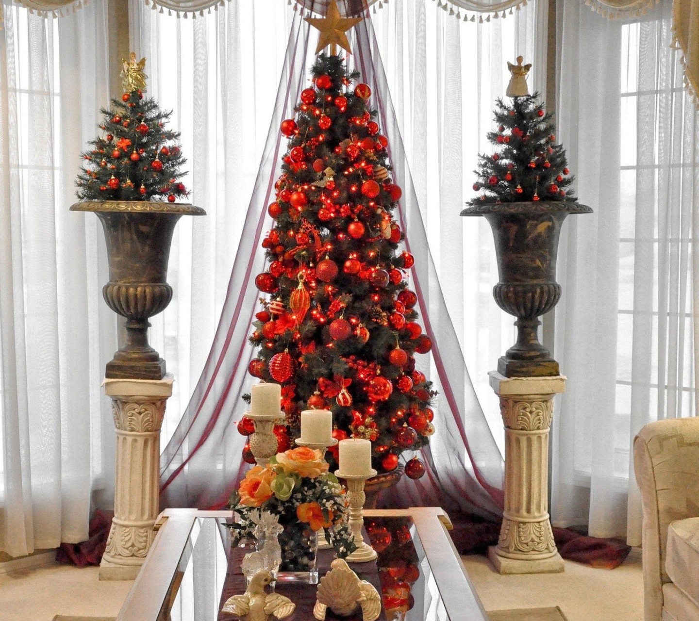 Sfondi O Christmas Tree 1440x1280