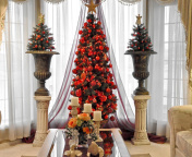 Sfondi O Christmas Tree 176x144