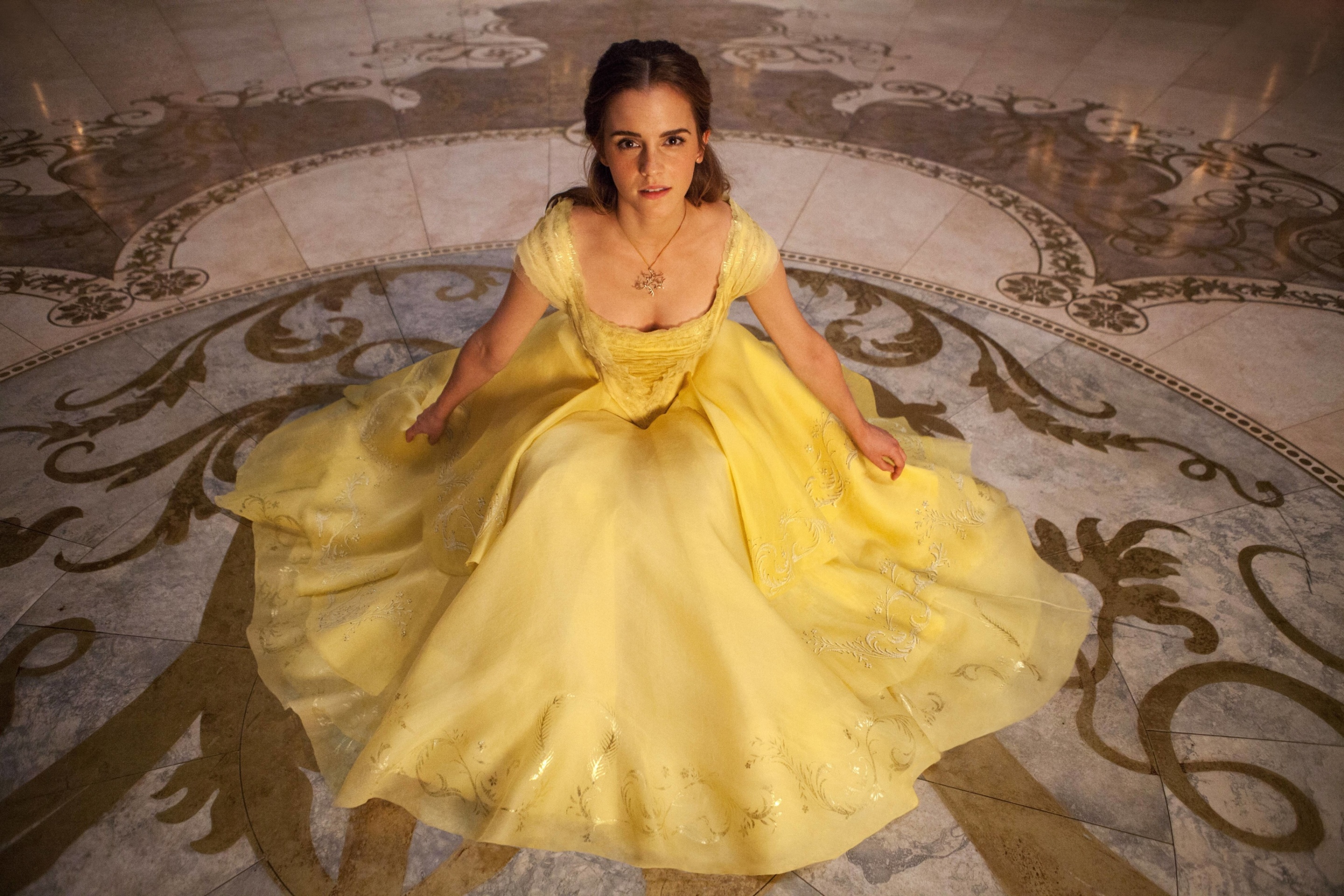 Das Emma Watson in Beauty and the Beast Wallpaper 2880x1920