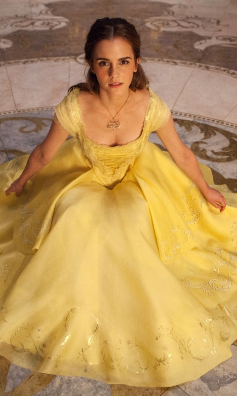 Screenshot №1 pro téma Emma Watson in Beauty and the Beast 480x800