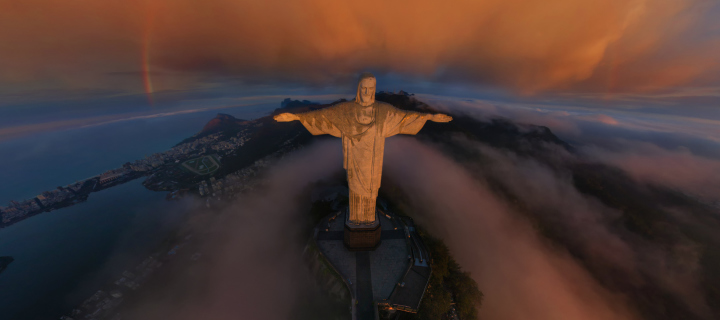 Screenshot №1 pro téma Symbol Of Rio De Janeiro 720x320
