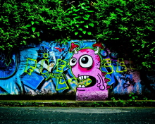 Screenshot №1 pro téma Graffiti 220x176