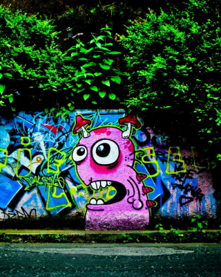 Graffiti - Obrázkek zdarma pro iPhone 5S