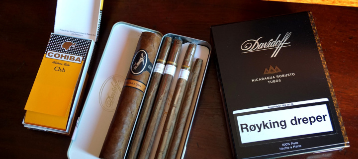 Davidoff and Cohiba Cigars screenshot #1 720x320