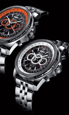 Обои Breitling for Bentley Watches 240x400