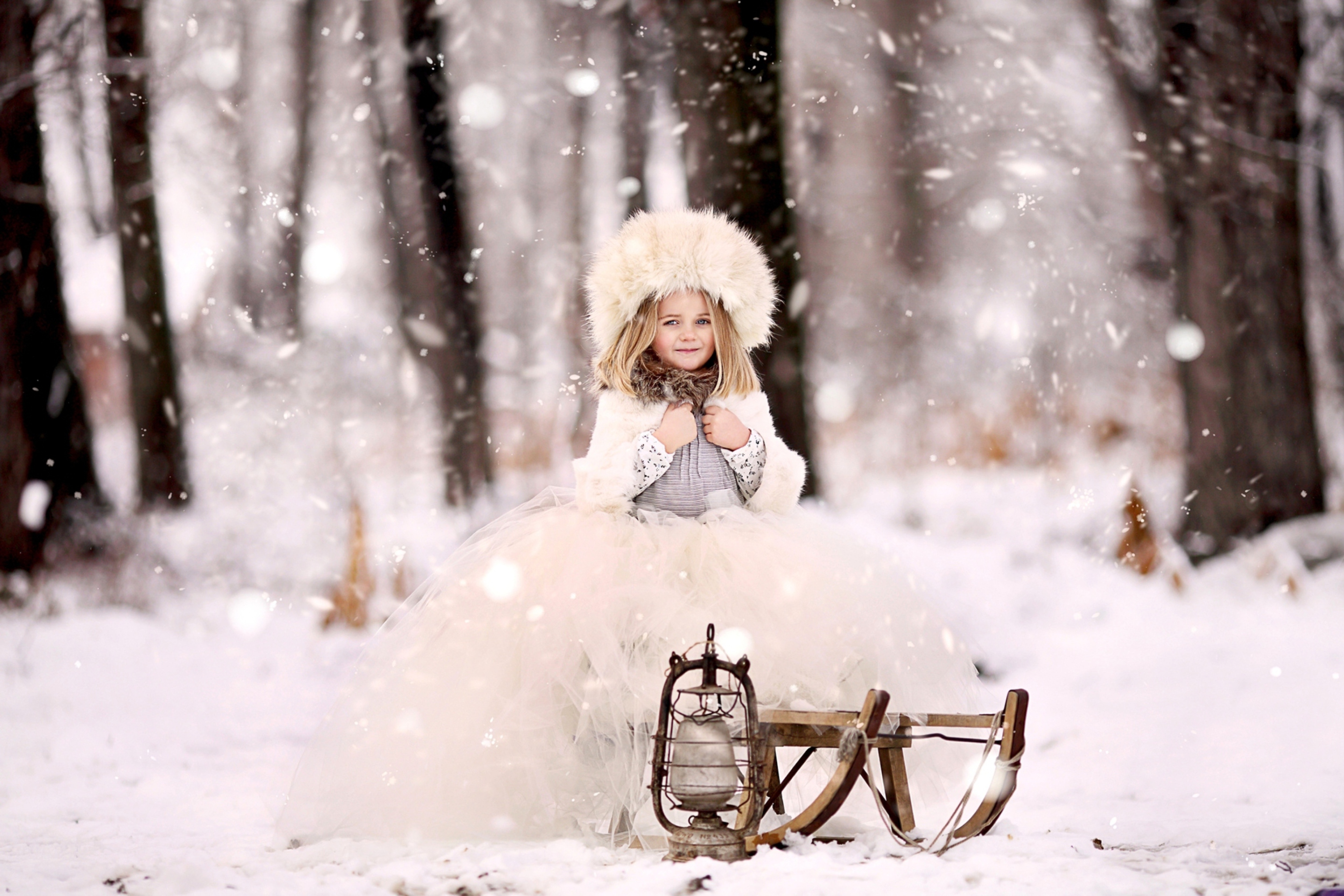 Screenshot №1 pro téma Snow Princess 2880x1920