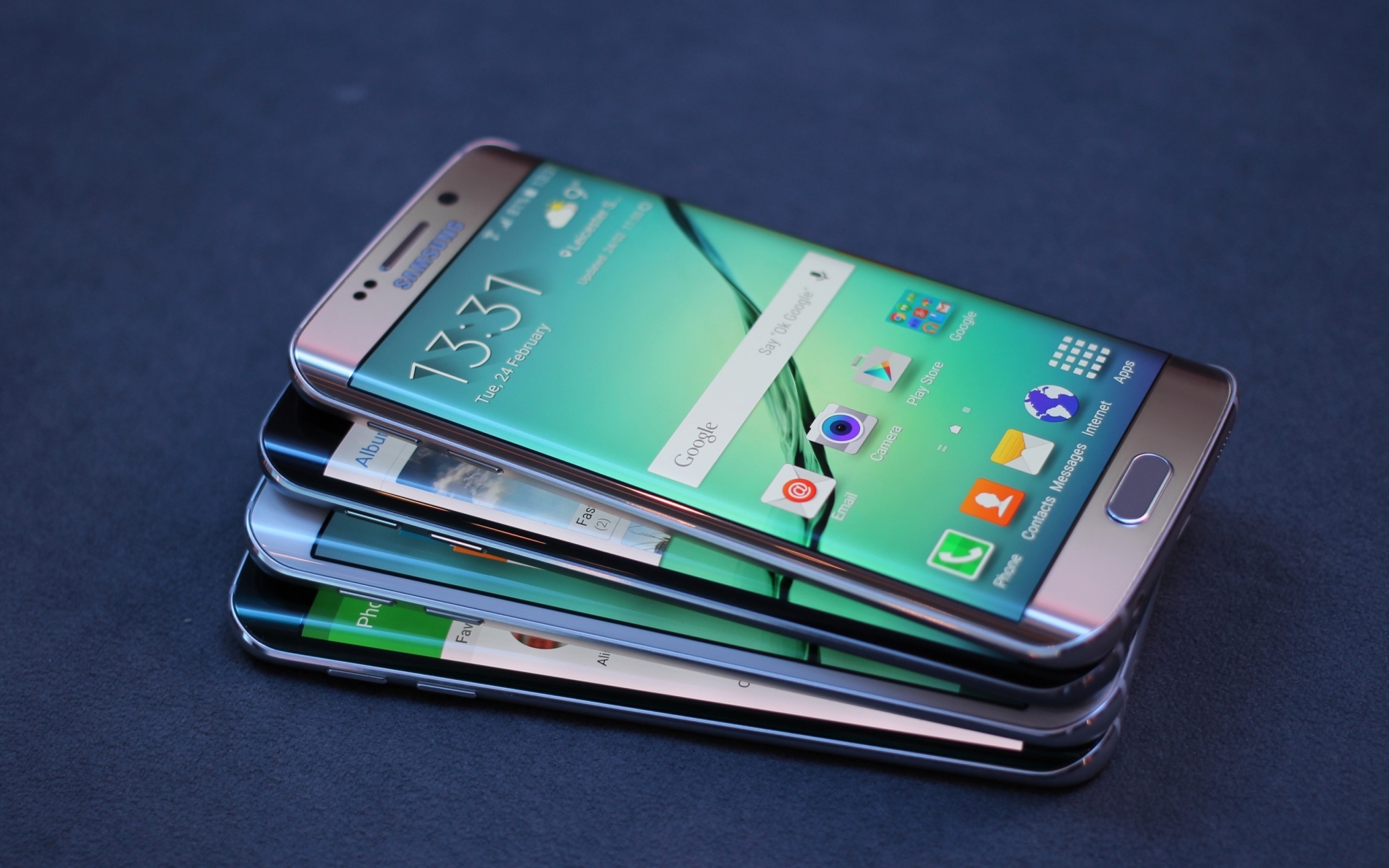 Das Galaxy S7 and Galaxy S7 edge from Verizon Wallpaper 2560x1600