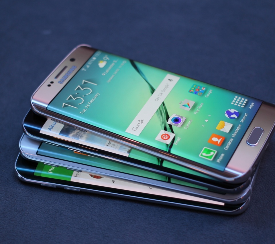 Обои Galaxy S7 and Galaxy S7 edge from Verizon 960x854