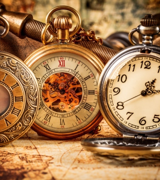 Time And Clocks - Obrázkek zdarma pro 176x220