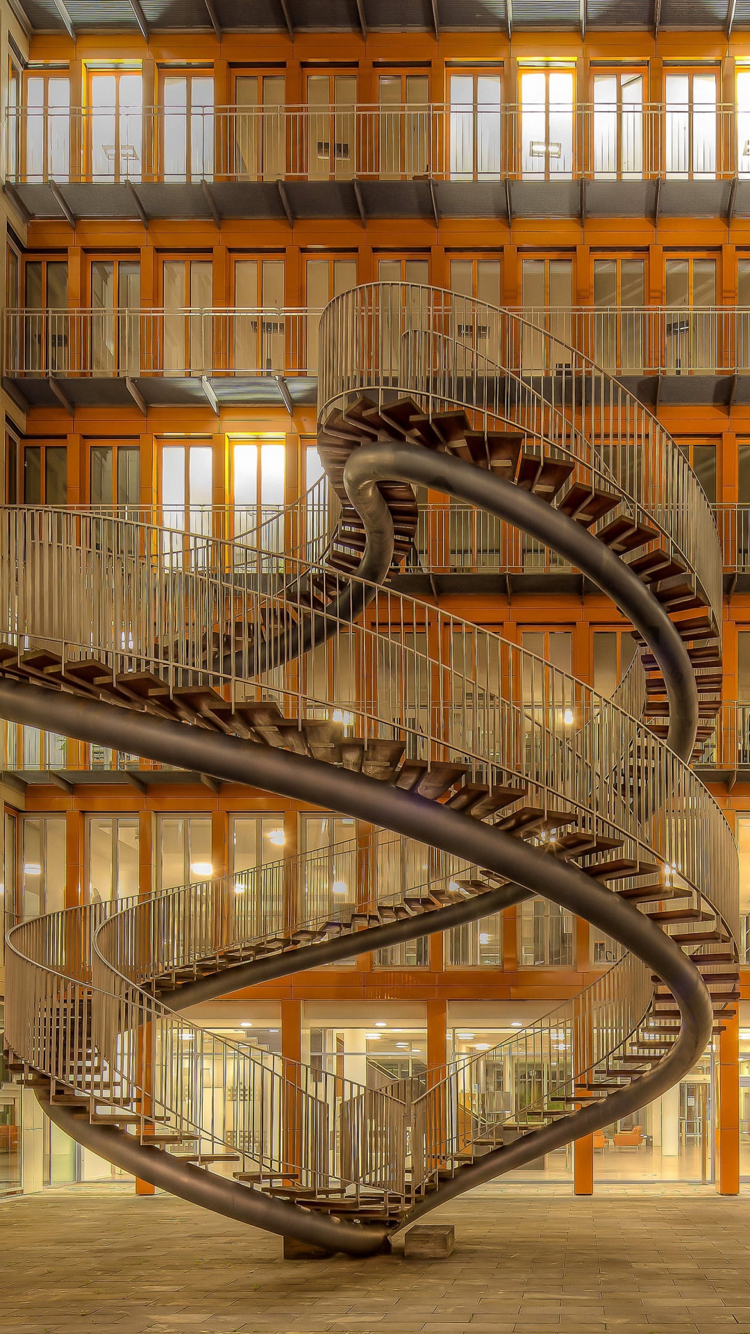 Library in Munich, Germany wallpaper 1080x1920