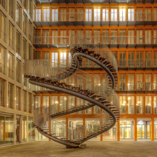 Library in Munich, Germany - Obrázkek zdarma pro 208x208