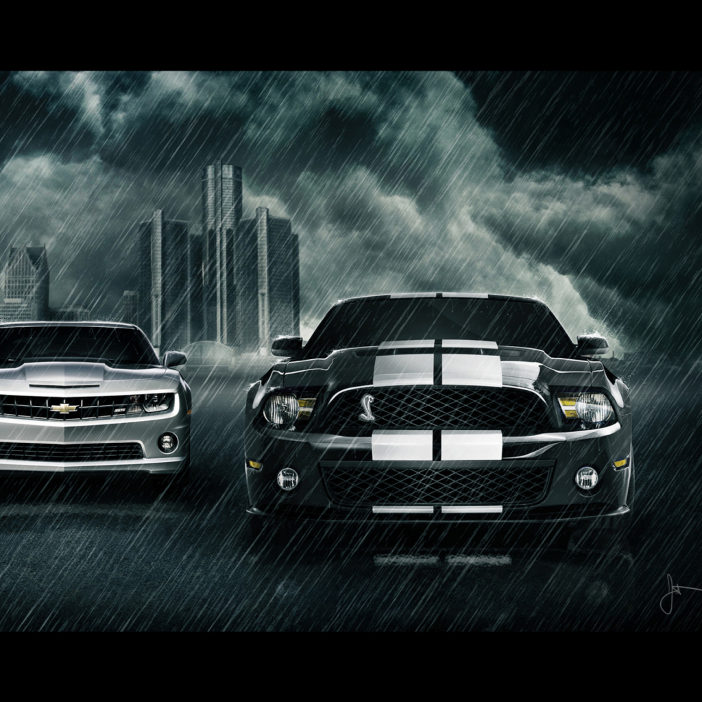 Screenshot №1 pro téma Camaro Challenger and Mustang 1024x1024