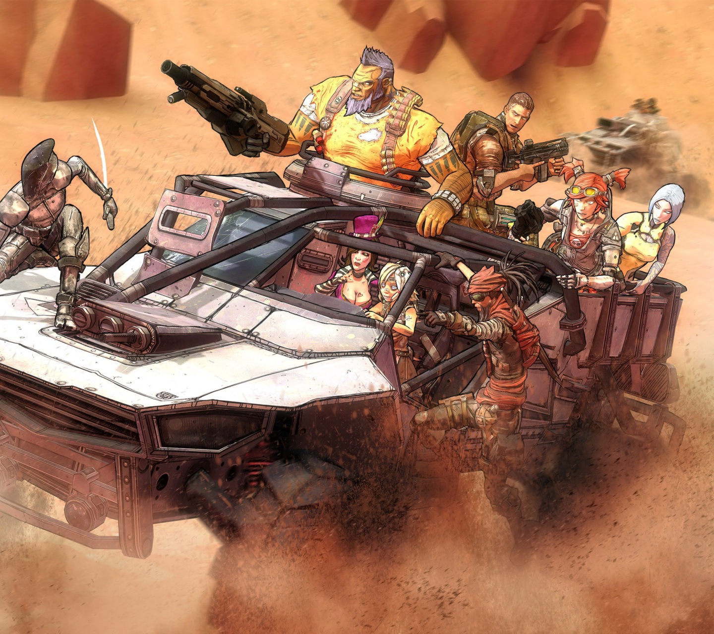 Das Borderlands 2 Wallpaper 1440x1280