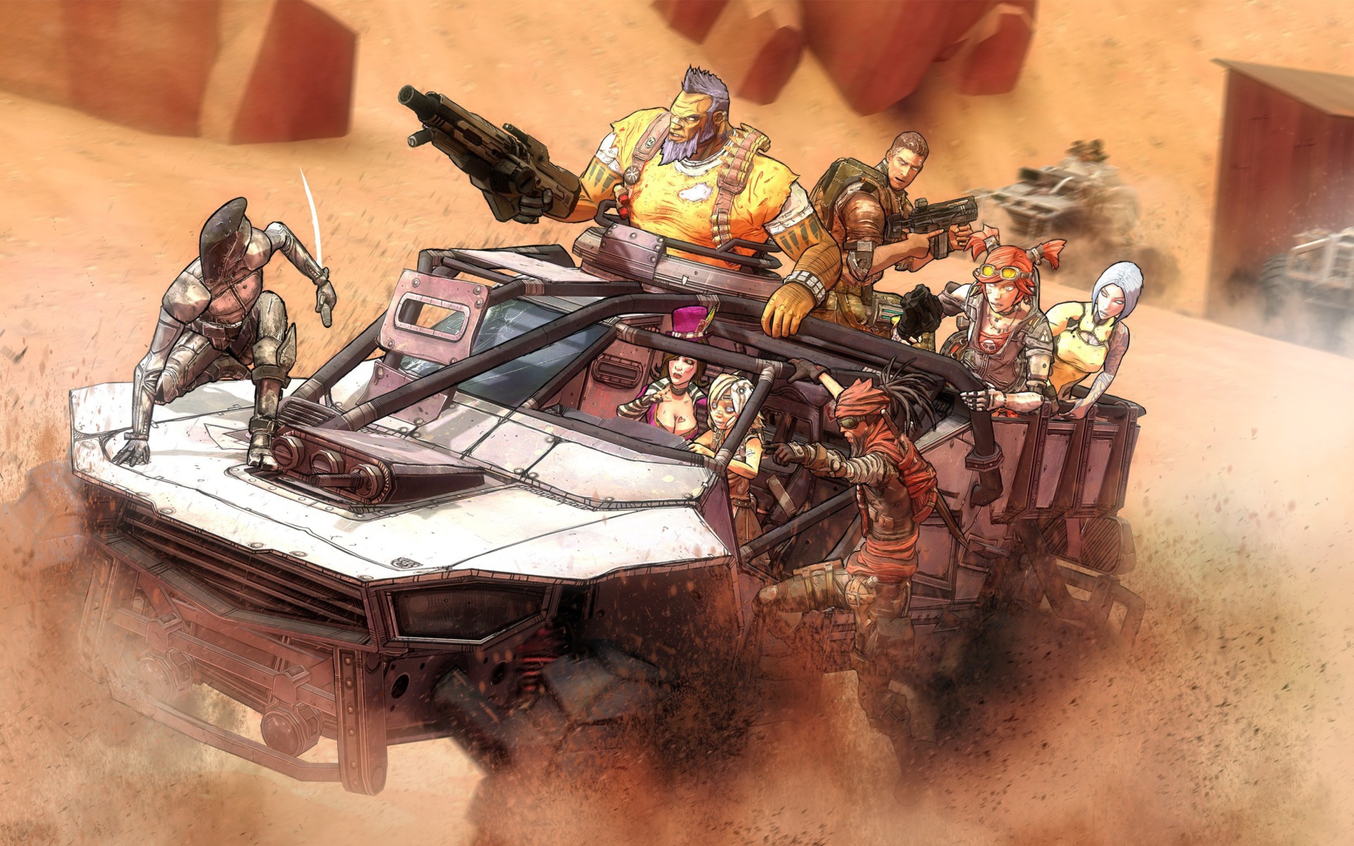 Fondo de pantalla Borderlands 2 1920x1200