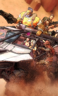 Screenshot №1 pro téma Borderlands 2 240x400