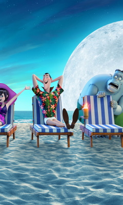 Fondo de pantalla Hotel Transylvania 3 Summer Vacation 240x400